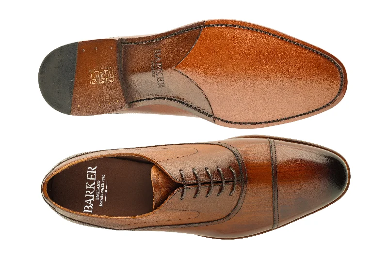 Men's Oxfords with a high - quality leather upperChingford - Hand Brushed Brown