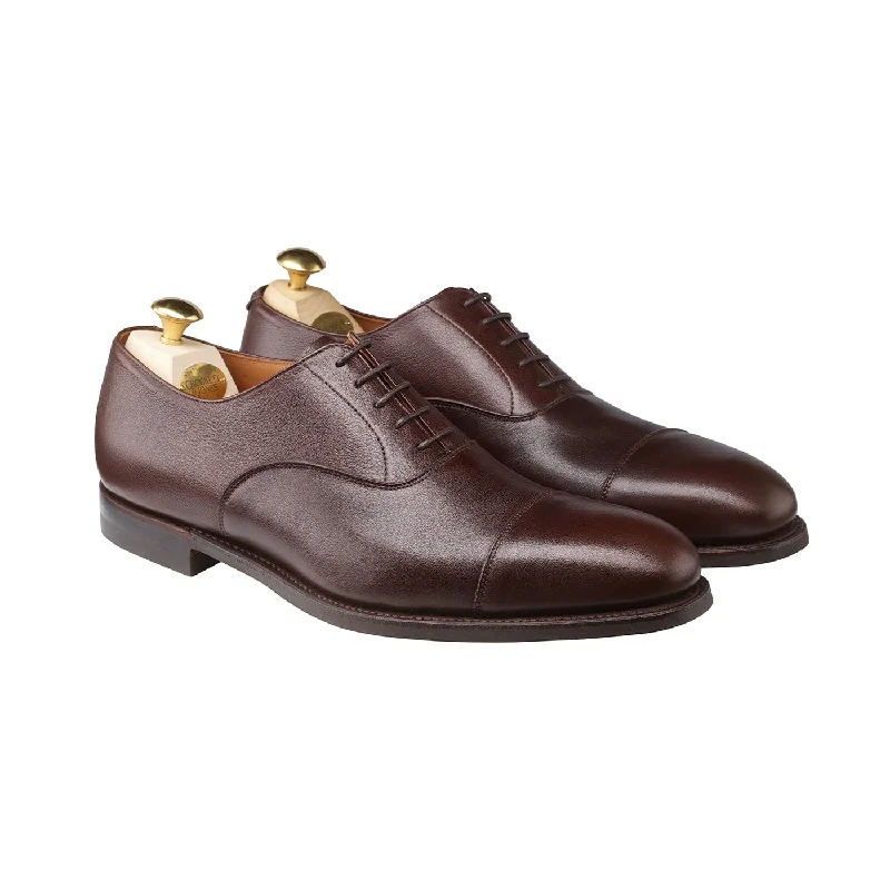 Men's Oxfords with a classic silhouette and a high - shine finishDorset Dark Brown Milled Calf