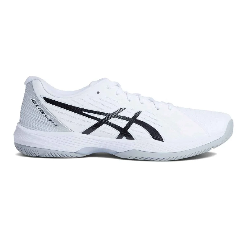 Men's Oxford shoes with a polished leather finishAsics Men's Solution Swift White/Black