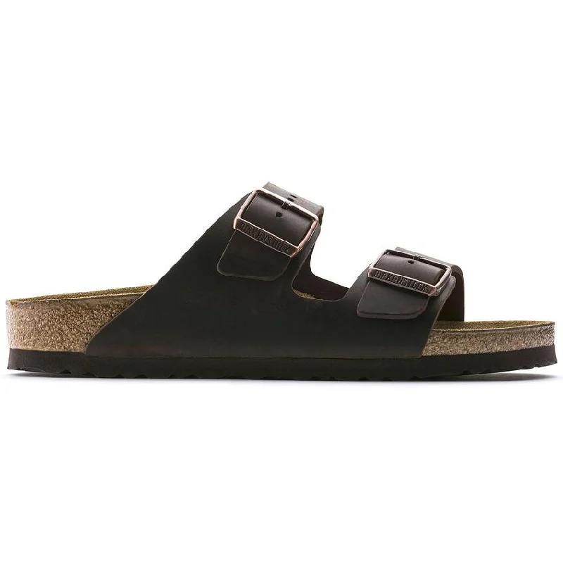 Waterproof men's sandals for water activitiesBirkenstock Men's Arizona Habana Oiled Leather (Oversizes Available)