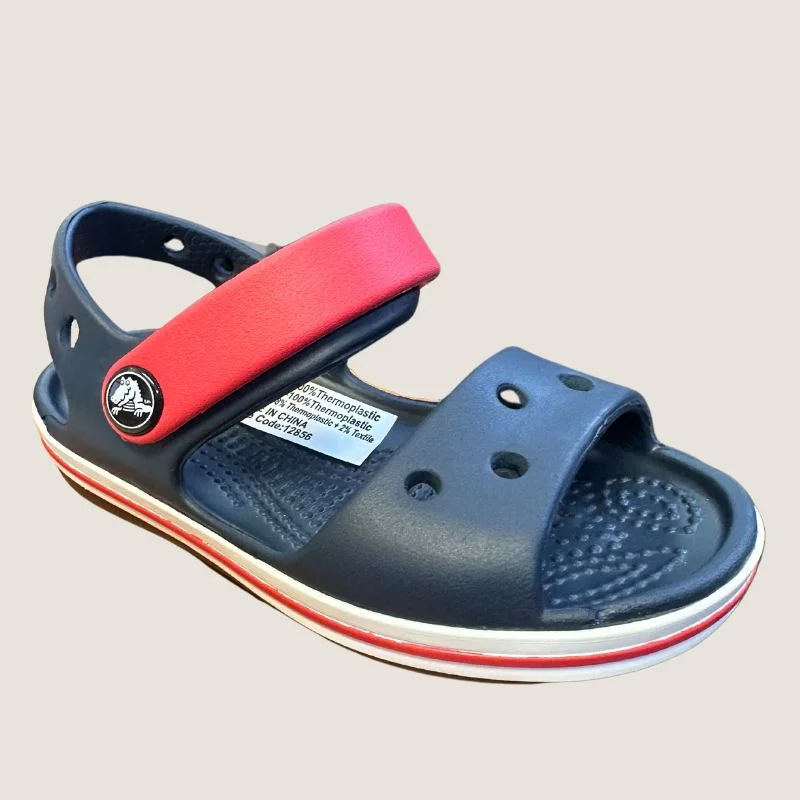 Men's sandals with a perforated leather upper for ventilationCrocs Kids Crocband Sandal