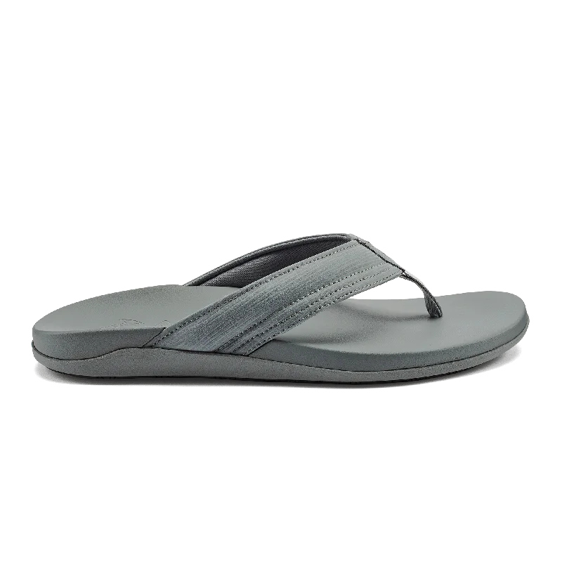 Men's sandals with a leather lining for comfortMaha - Cooler Grey