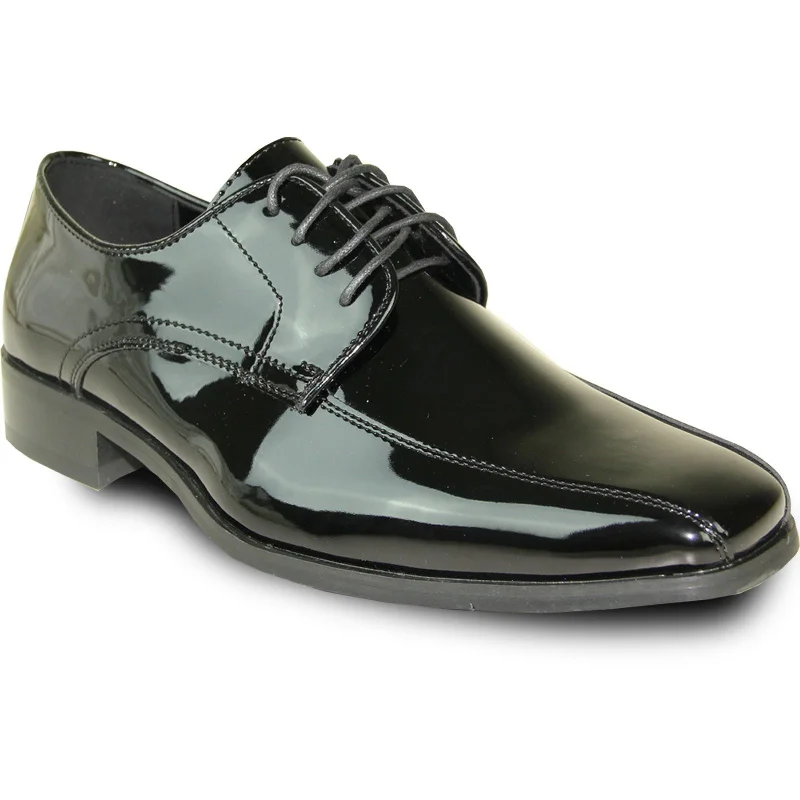 Brogue - perforated men's Oxfords for a traditional lookBravo Tux-5 Patent