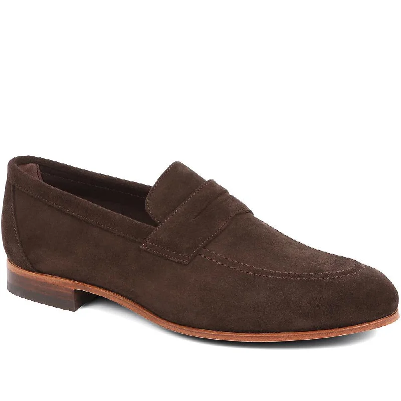 Cristo Leather Penny Loafers - CRISTO / 321 995