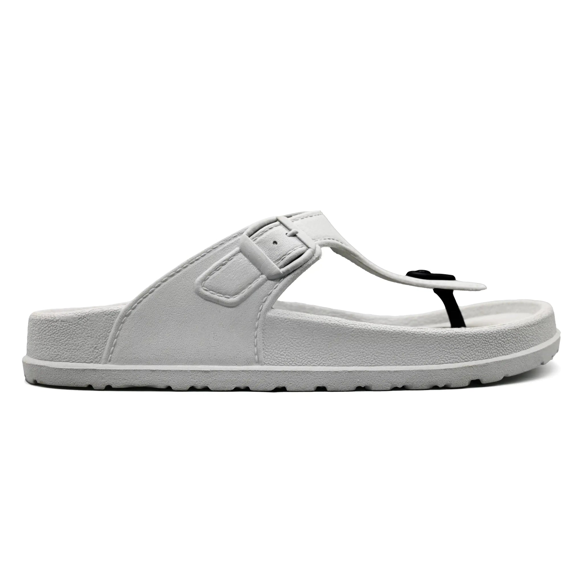 Men's sandals in a neutral color like black or brownMzuka - Grey