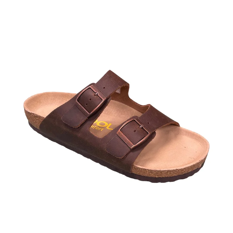 Men's sandals with a contrast stitching detailDakota