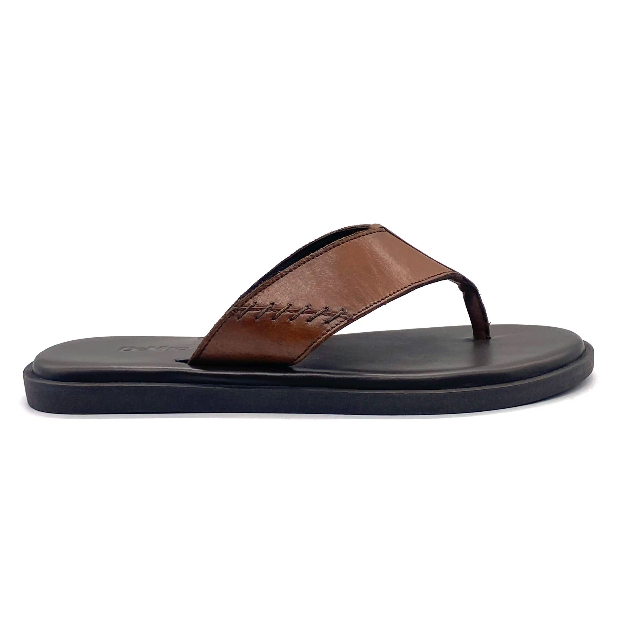 Men's sandals with a buckle closureDeniro Felix - Brown