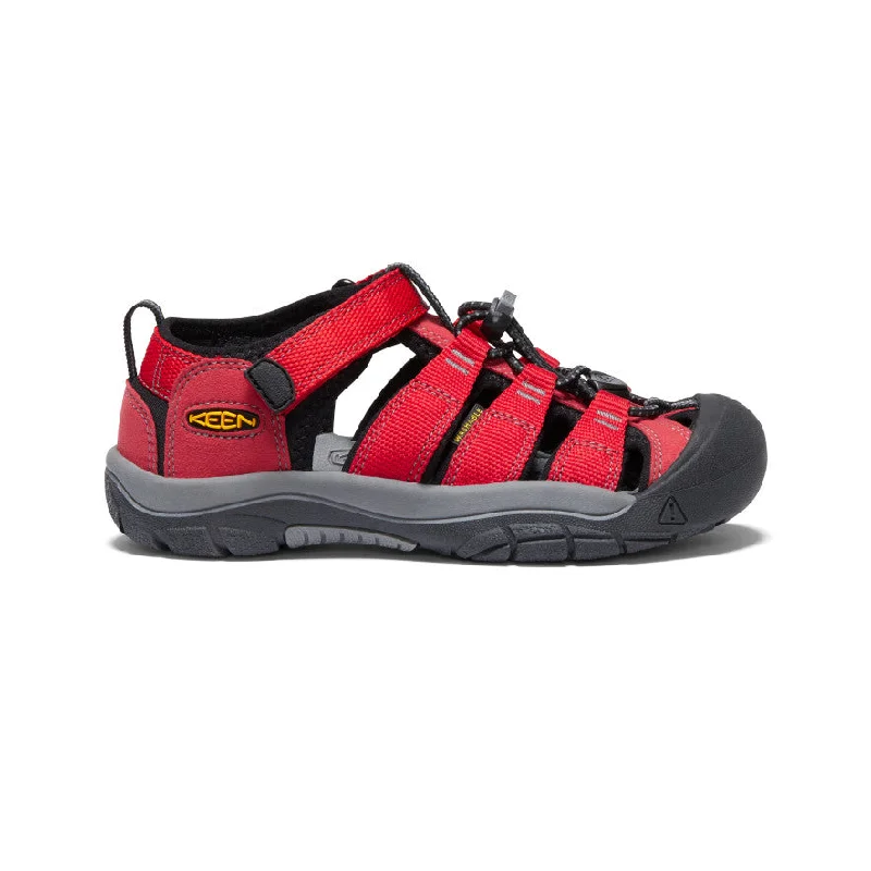 Men's sandals with a leather lining for comfortBig Kids' Newport H2  |  Ribbon Red/Gargoyle