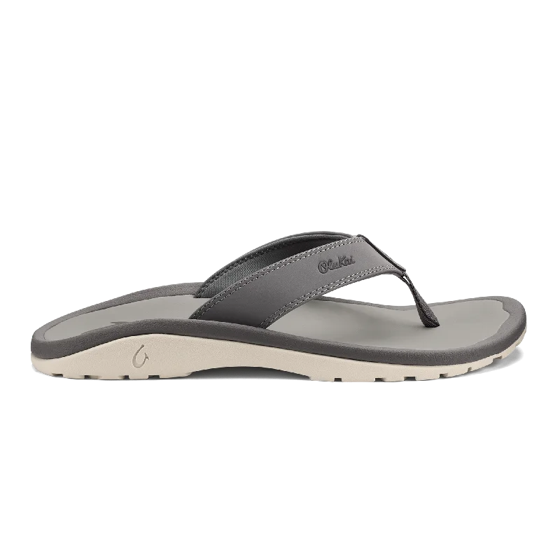 Men's sandals with a shock - absorbing insole‘Ohana - Graphite