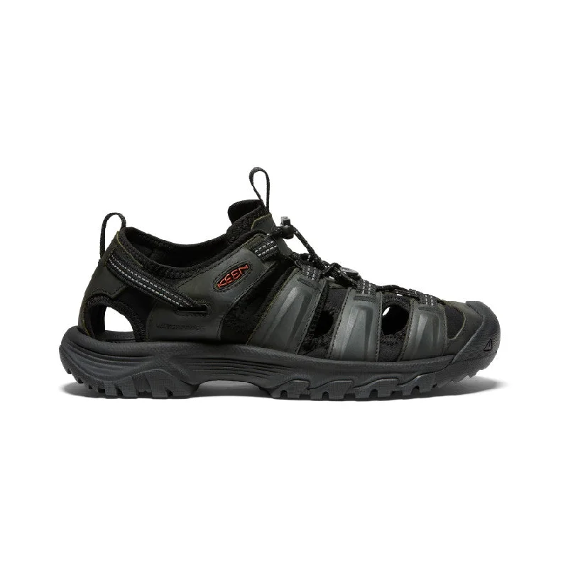 Men's sandals with a buckle closureMen's Targhee III Sandal  |  Grey/Black