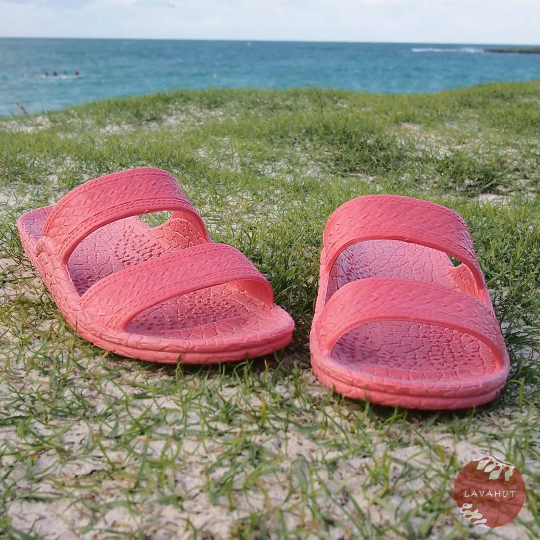 Men's sandals with a durable outer solePink Classic Jandals® - Pali Hawaii Sandals