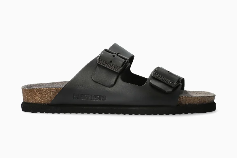 Men's sandals with a flexible sole for easy movementNerio - Black