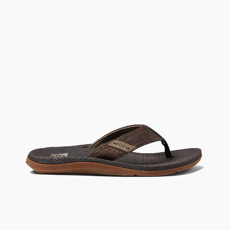 Men's sandals with a shock - absorbing insoleReef Santa Ana