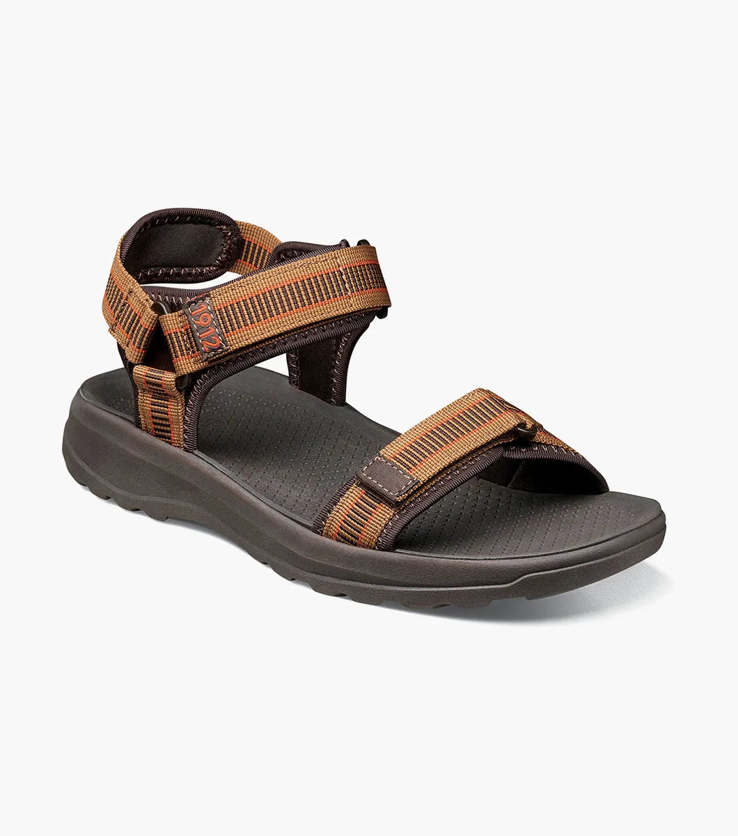 Men's sandals with a buckle closureNunn Bush Huck Sport Three Strap Sandal