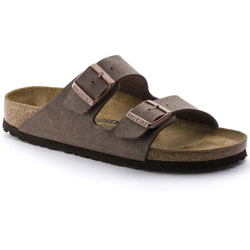 Men's sandals with a padded heelArizona Birko-Flor Nubuck - Regular