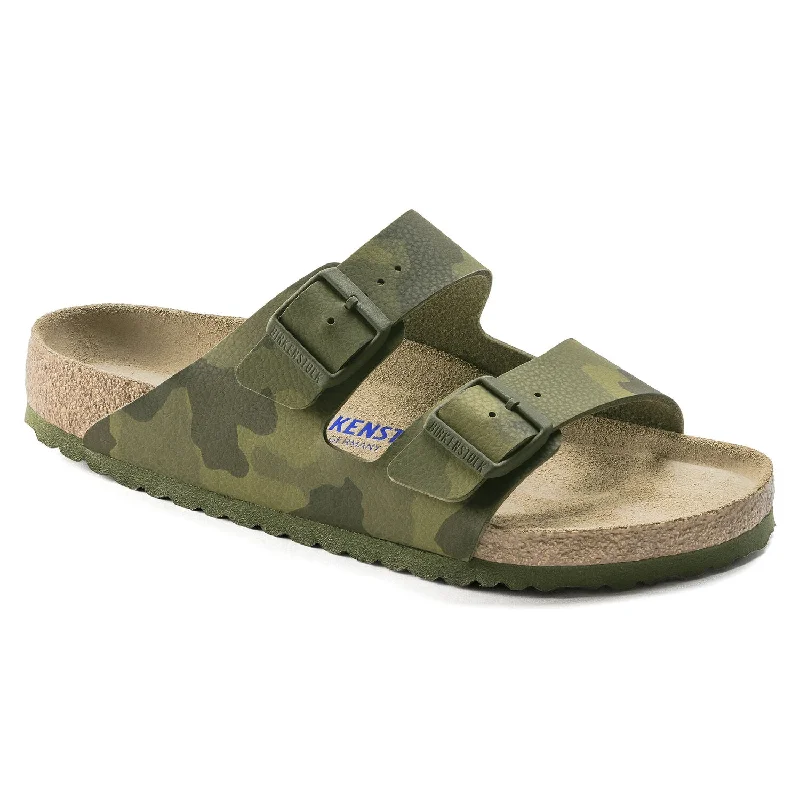 Waterproof men's sandals for water activitiesArizona Camo Green BF SFB