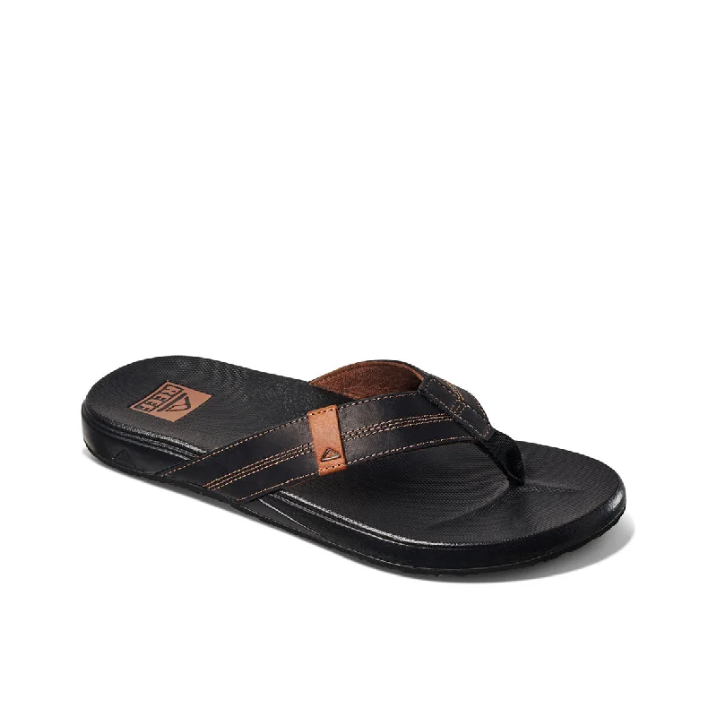 Men's sandals with a cushioned footbedMens Cushion Phantom Le - Coffee Black