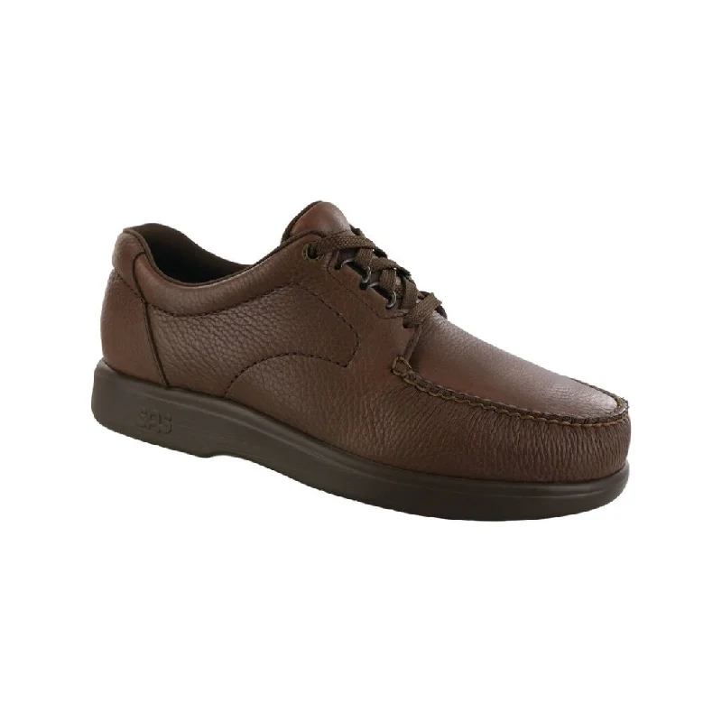 Men's Oxfords with a contrast stitching on the weltSAS Men's Bout Time Lace Up Loafer - Mulch